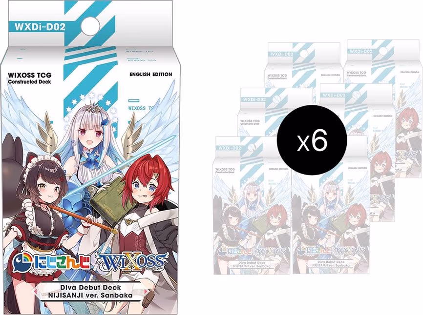 Diva Debut Deck Display: NIJISANJI ver. Sanbaka
