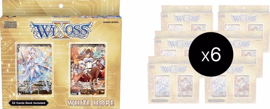 Diva Debut Deck Display: White Hope