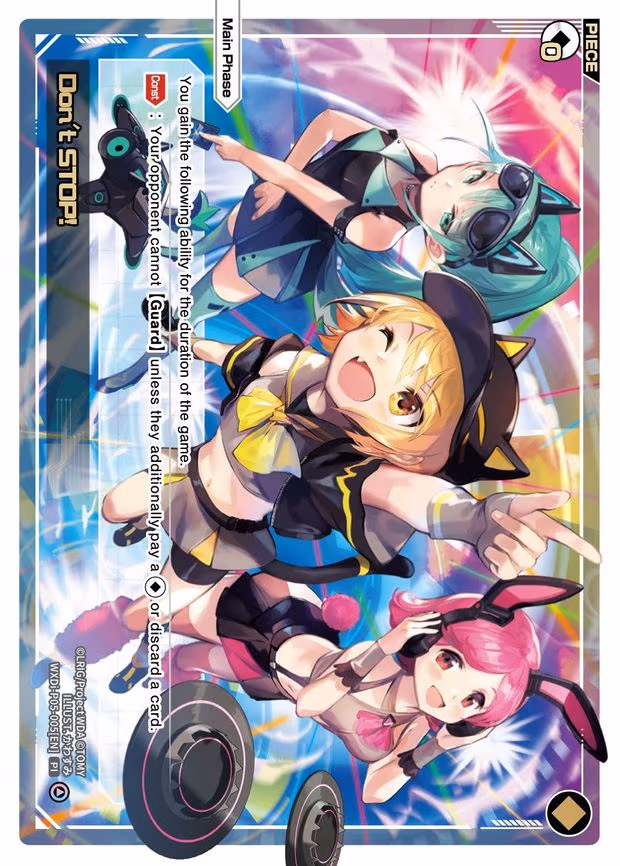 Don't STOP! - PI (WXDi-P05-005[EN])