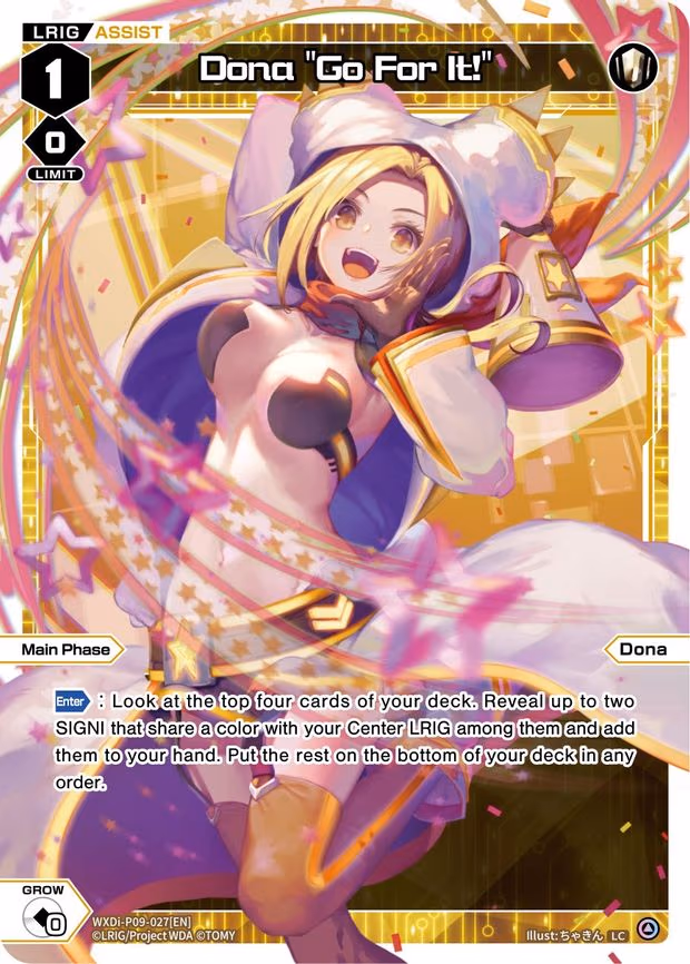 Dona "Go For It!" - LC (WXDi-P09-027[EN])
