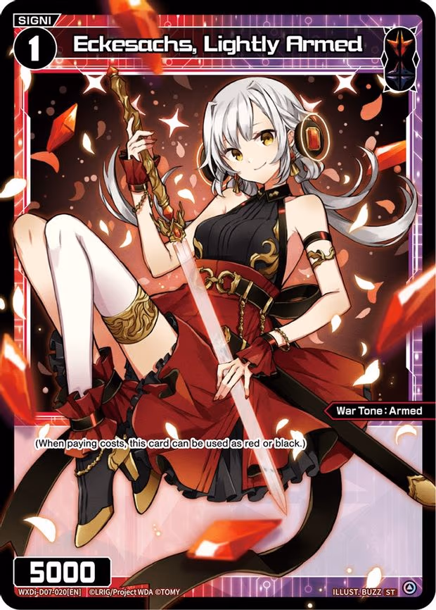 Eckesachs, Lightly Armed