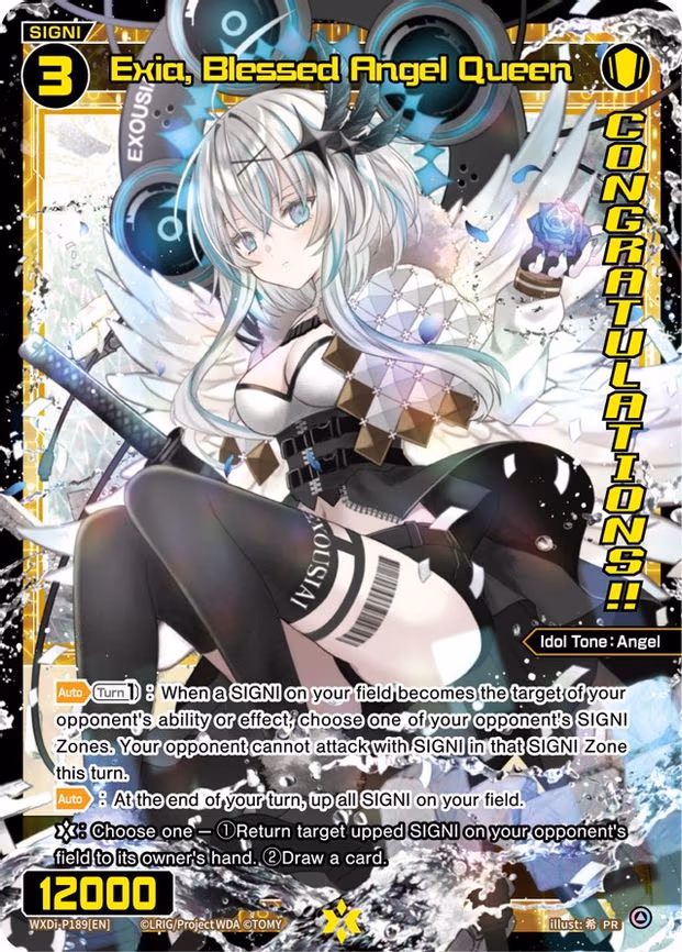 Exia, Blessed Angel Queen (Diva GP) (Winner)