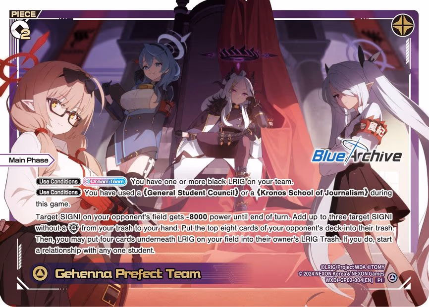 Gehenna Prefect Team - PI (WXDi-CP02-004[EN])