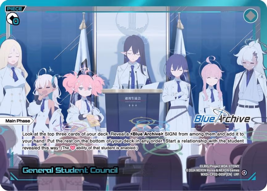 General Student Council - LRP (WXDi-CP02-005P[EN])