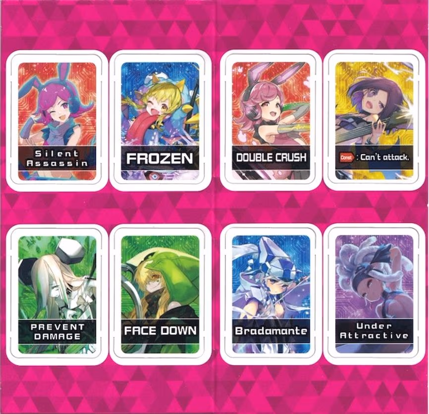 Glowing Diva Punch Card Token Sheet - None