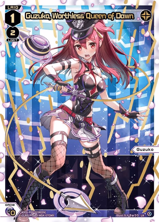 Guzuko, Worthless Queen of Dawn - LR (WXDi-P09-025R[EN])