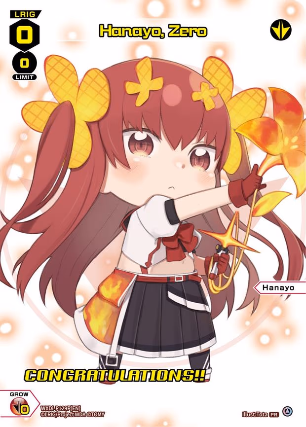 Hanayo, Zero (January 2023) (Winner) - PR (WXDi-P129P[EN])