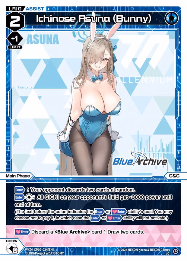 Ichinose Asuna (Bunny) - LC (WXDi-CP02-034[EN])