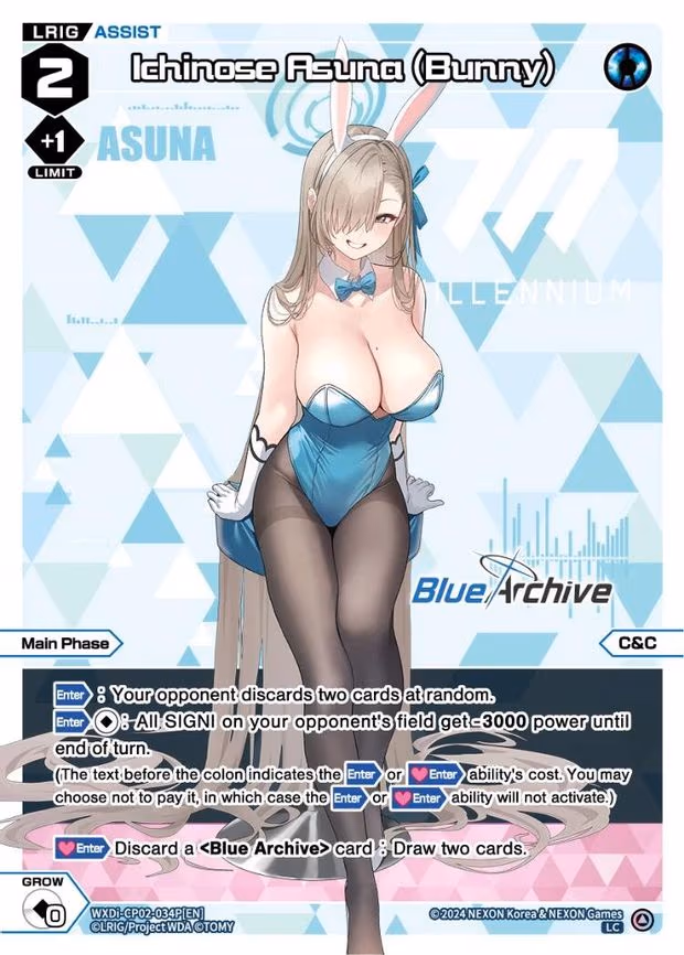 Ichinose Asuna (Bunny) - LC (WXDi-CP02-034P[EN])