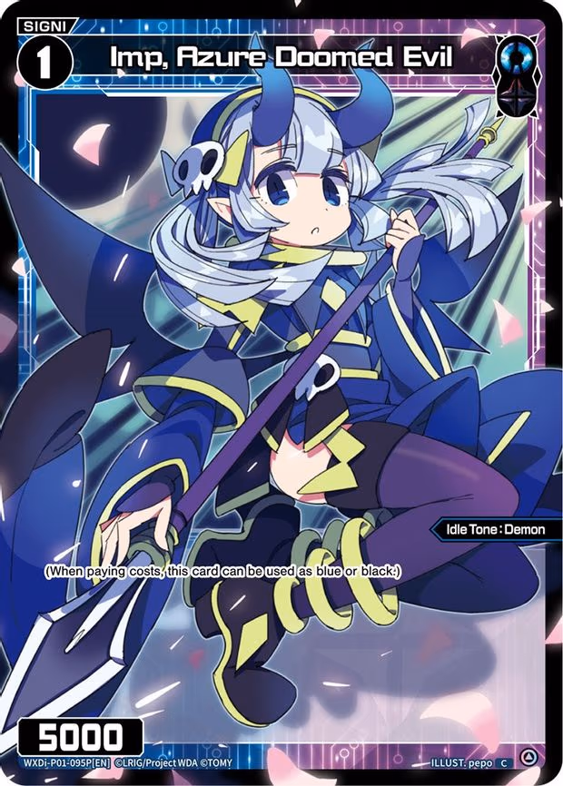 Imp, Azure Doomed Evil - C (WXDi-P01-095P[EN])