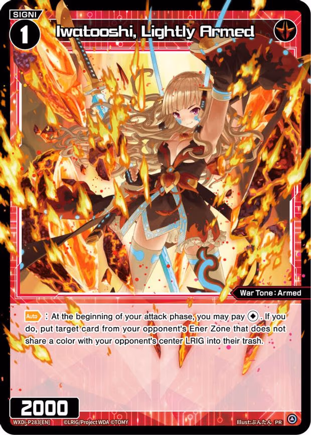 Iwatooshi, Lightly Armed - PR (WXDi-P283[EN])