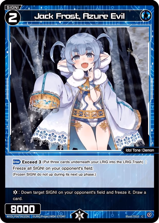 Jack Frost, Azure Evil - C (WXDi-P06-063[EN])