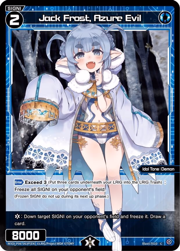 Jack Frost, Azure Evil - C (WXDi-P06-063P[EN])