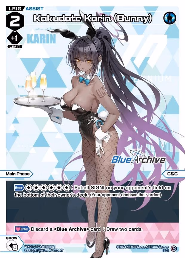 Kakudate Karin (Bunny) - LC (WXDi-CP02-036P[EN])