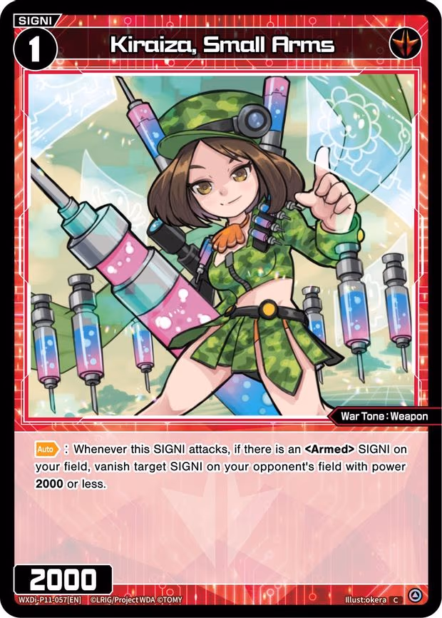 Kiraiza, Small Arms - C (WXDi-P11-057[EN])