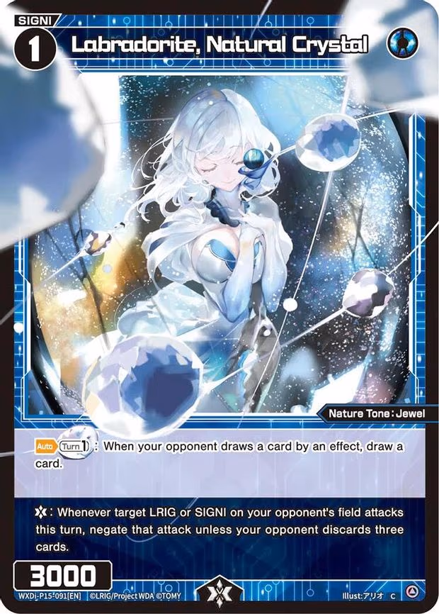 Labradorite, Natural Crystal - C (WXDi-P15-091[EN])