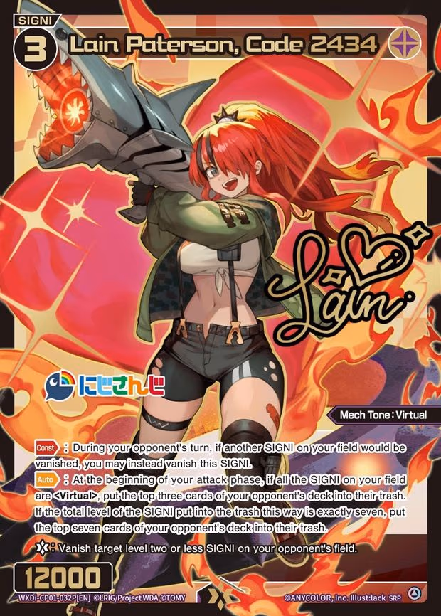 Lain Paterson, Code 2434 - SRP (WXDi-CP01-032P[EN])