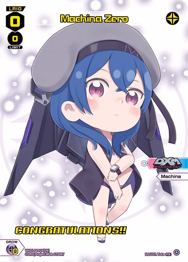 Machina Zero (Chibi) (Winner) - PR (WXDi-P091P[EN])