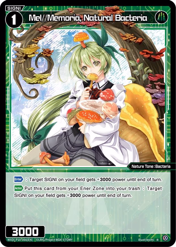 Mel//Memoria, Natural Bacteria - R (WXDi-P10-066[EN])