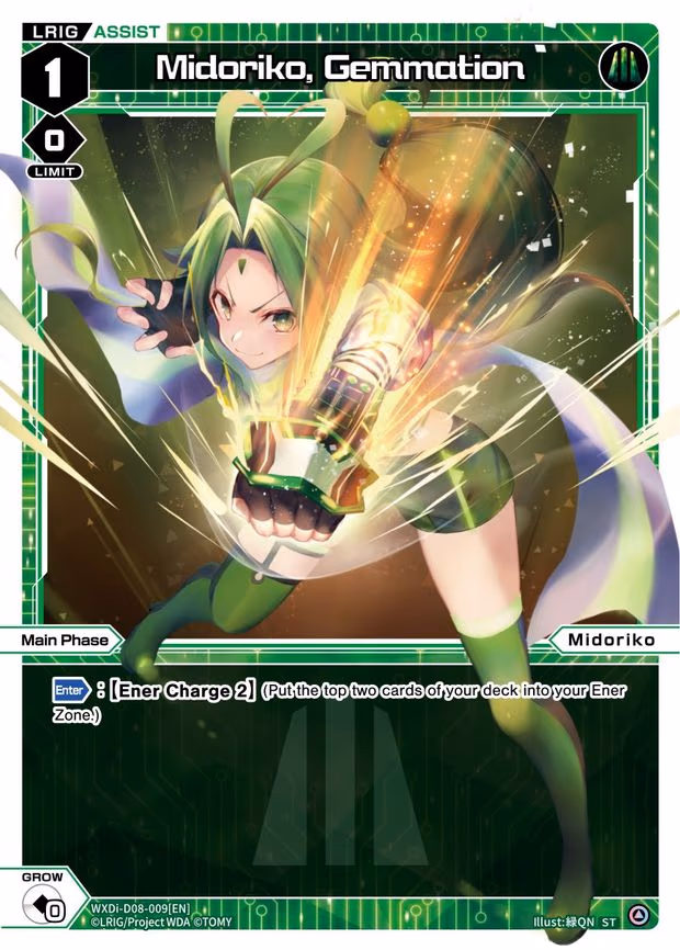 Midoriko, Gemmation