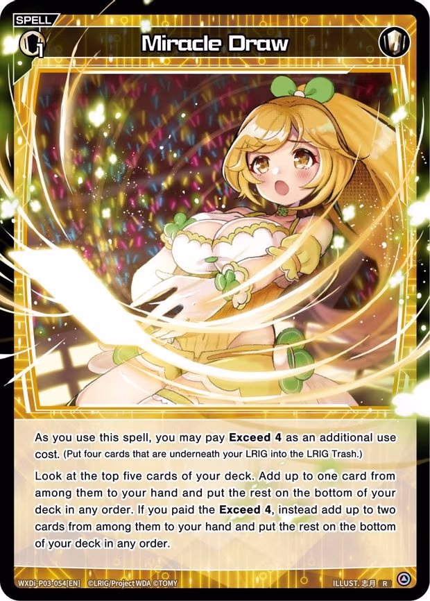 Miracle Draw - R (WXDi-P03-054[EN])