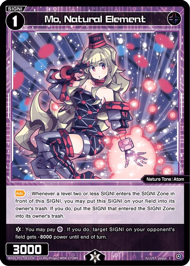 Mo, Natural Element - C (WXDi-P02-083[EN])