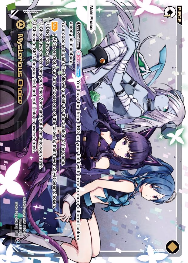 Mysterious Choice - PI (WXDi-P11-002[EN])