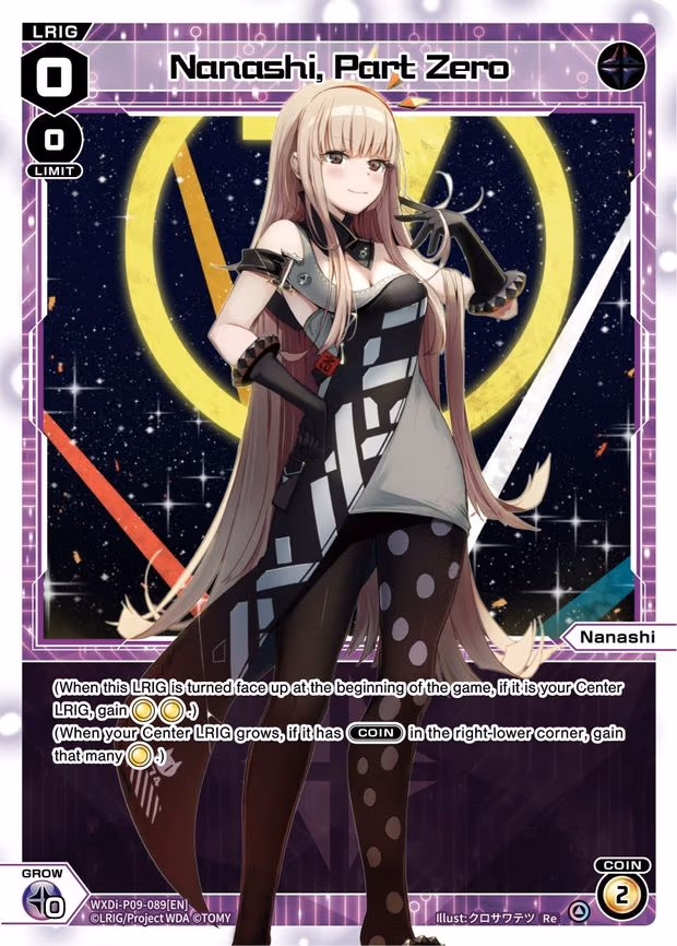 Nanashi, Part Zero - Re (WXDi-P09-089[EN])