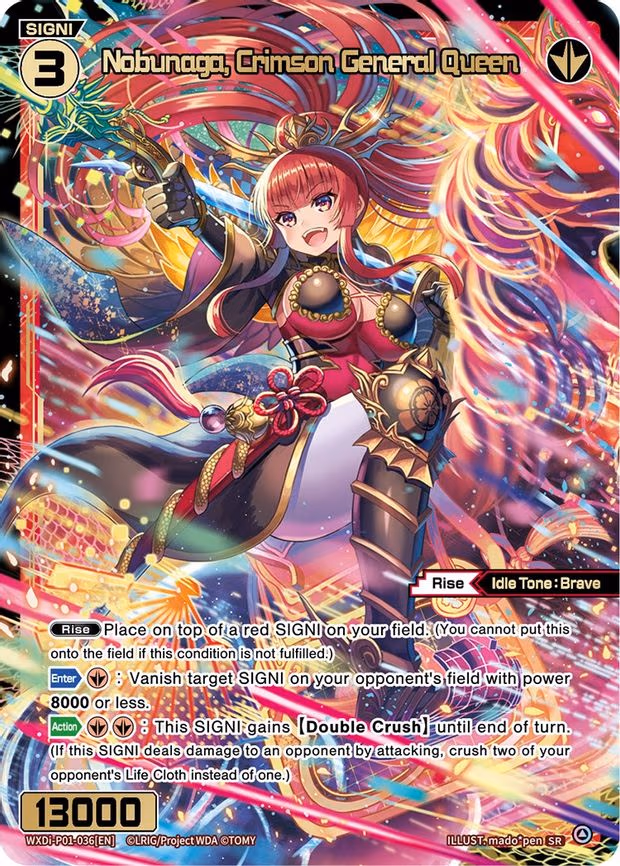Nobunaga, Crimson General Queen
