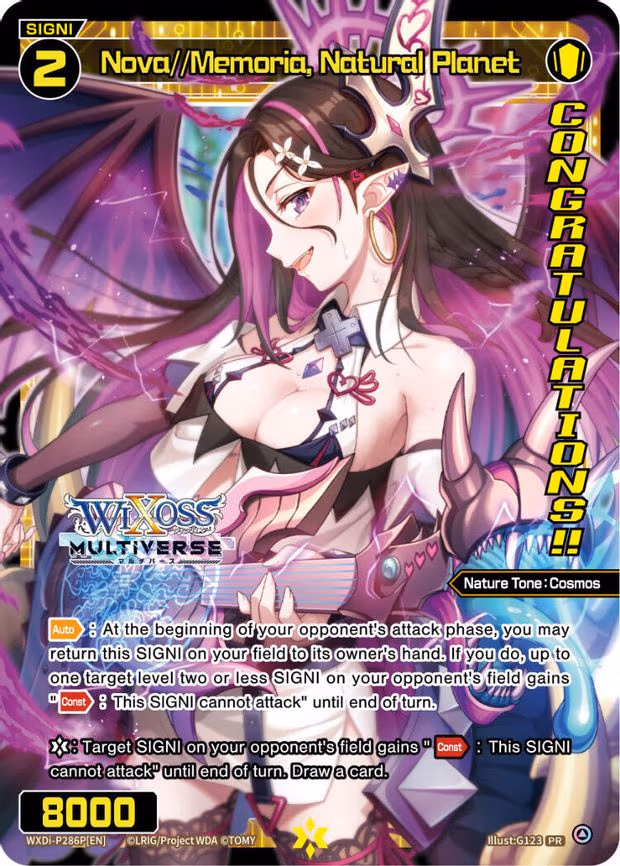 Nova//Memoria, Natural Planet (April 2024) (Winner) - PR (WXDi-P286P[EN])