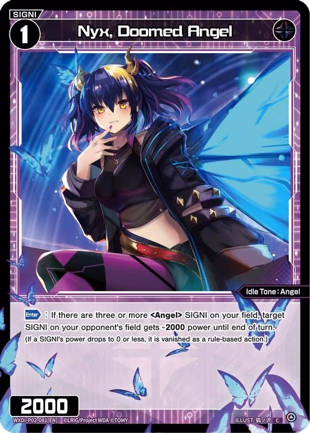 Nyx, Doomed Angel - C (WXDi-P02-081[EN])