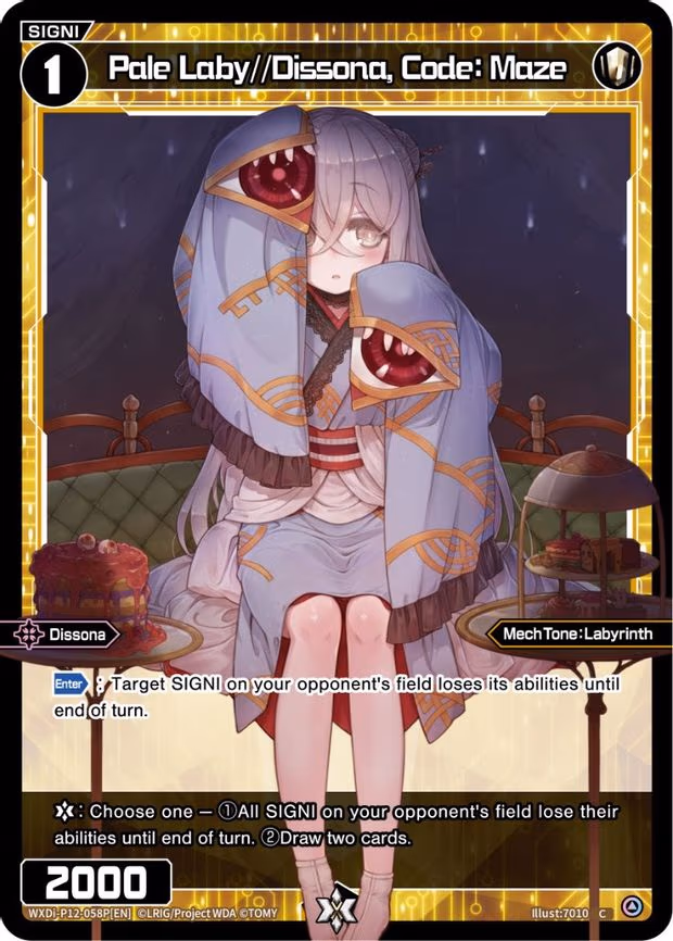 Pale Laby//Dissona, Code: Maze - C (WXDi-P12-058P[EN])
