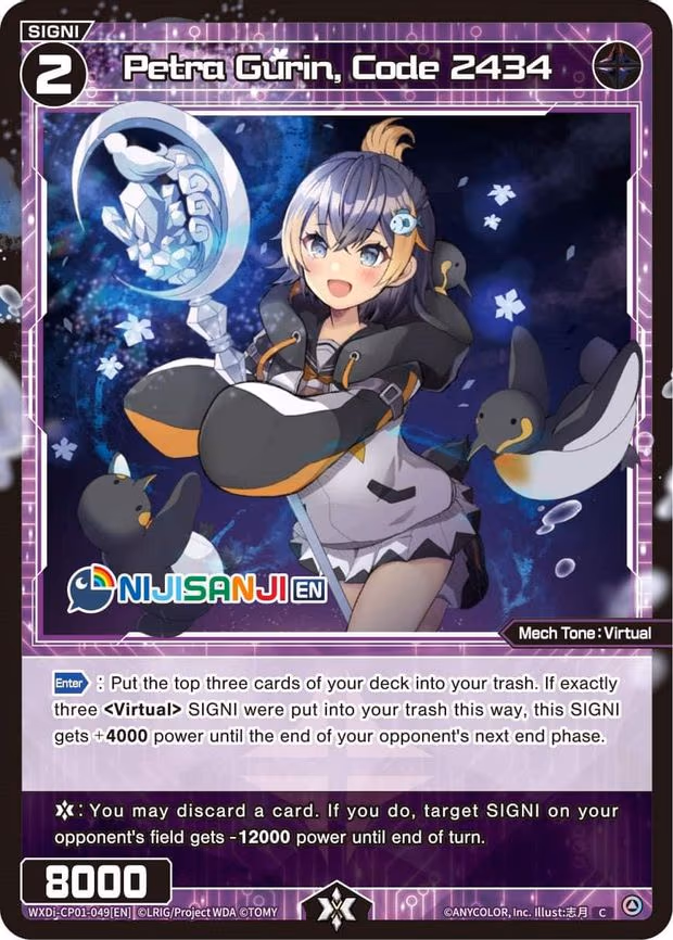 Petra Gurin, Code 2434 - C (WXDi-CP01-049[EN])