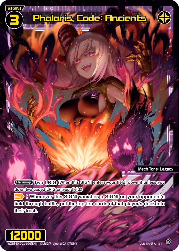 Phalaris, Code: Ancients