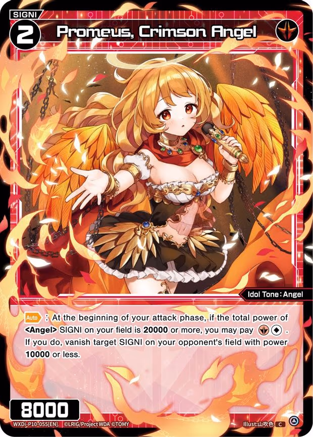 Promeus, Crimson Angel - C (WXDi-P10-055[EN])