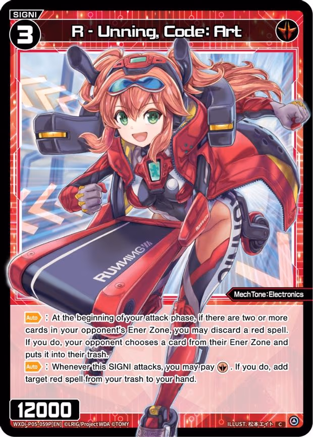 R - Unning, Code: Art - C (WXDi-P05-059P[EN])