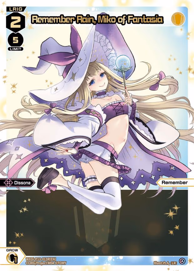 Remember Rain, Miko of Fantasia - LR (WXDi-P13-013R[EN])