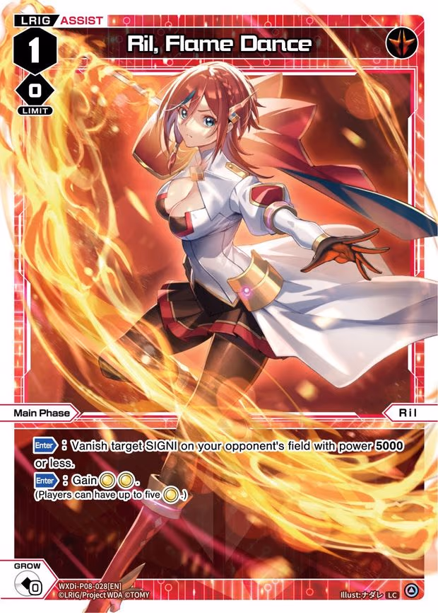 Ril, Flame Dance - LC (WXDi-P08-028[EN])