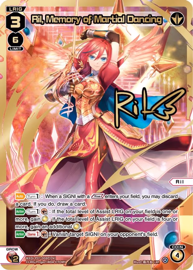 Ril, Memory of Martial Dancing - LRP (WXDi-P07-008P[EN])