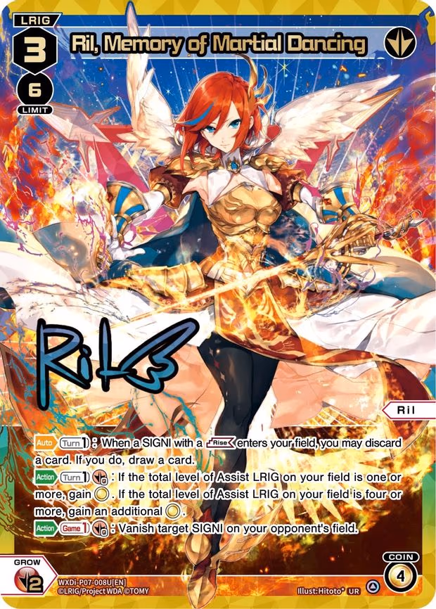 Ril, Memory of Martial Dancing - UR (WXDi-P07-008U[EN])