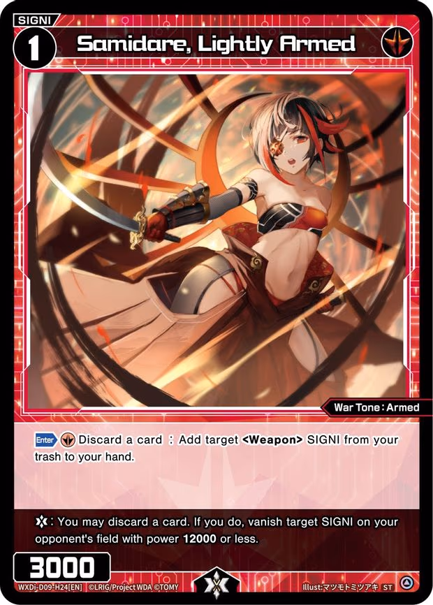 Samidare, Lightly Armed - ST (WXDi-D09-H24[EN])