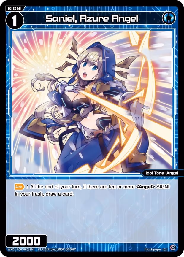 Saniel, Azure Angel - C (WXDi-P06-060[EN])