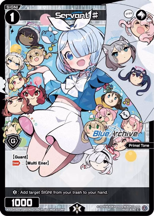 Servant # - C (WXDi-CP02-104P[EN])