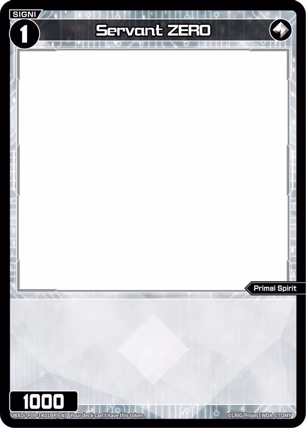 Servant ZERO - T (WXDi-P09-TK01BP[EN])