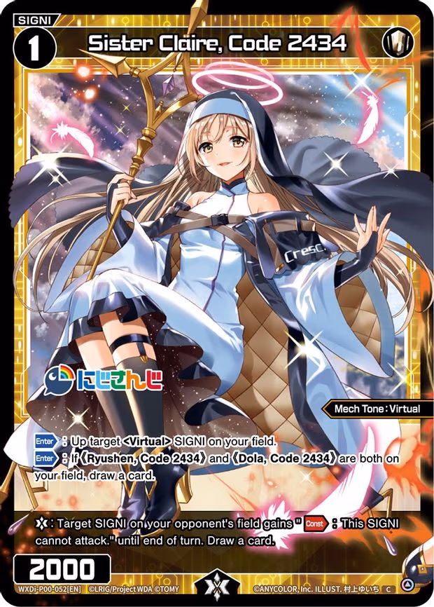 Sister Claire, Code 2434 - C (WXDi-P00-052[EN])