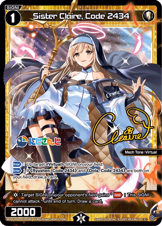 Sister Claire, Code 2434 - C (WXDi-P00-052P[EN])