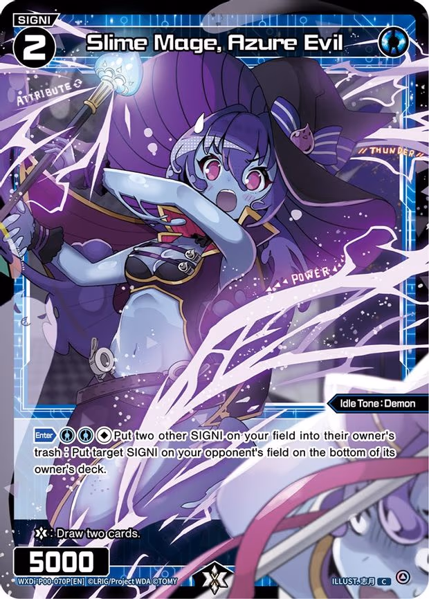 Slime Mage, Azure Evil - C (WXDi-P00-070P[EN])