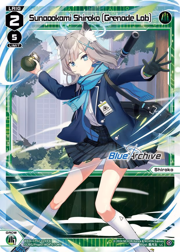 Sunaookami Shiroko [Grenade Lob]