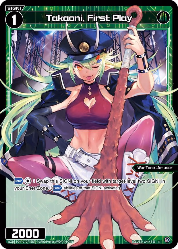 Takaoni, First Play - R (WXDi-P04-072P[EN])