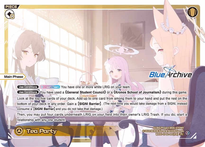 Tea Party - PI (WXDi-CP02-001[EN])